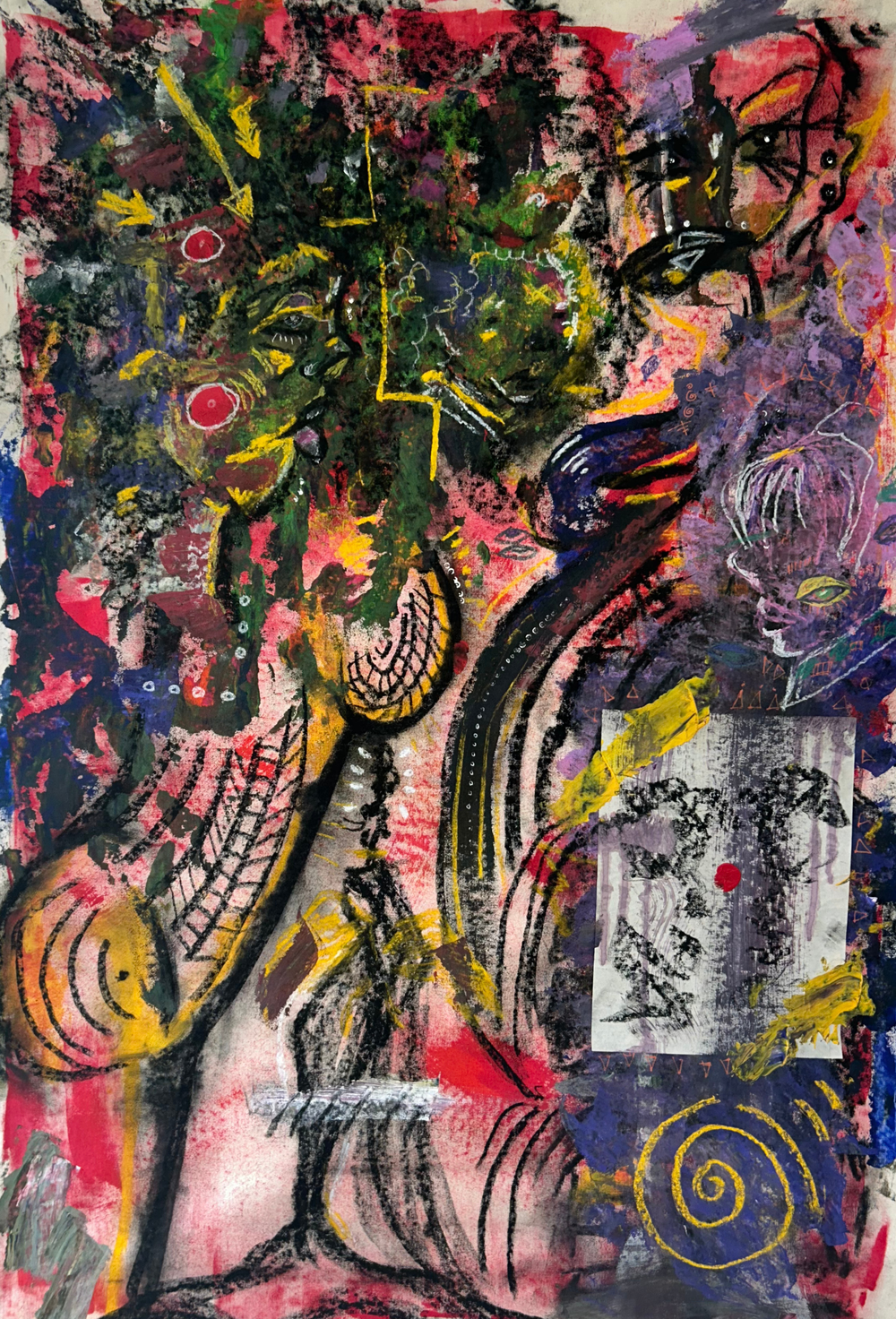 “Road Untitled”  53 × 36 in